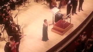 Applause for Mariella Devia at Carnegie Hall