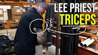 LEE PRIEST: Building BIG Triceps with Cables