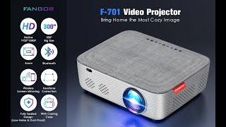 Why you choose? 5G WiFi Projector 4K Supported - FANGOR 340ANSI Native 1080P Projector