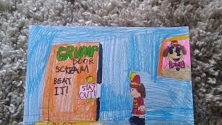 Baby Ky Went to Grump's Door & The Splits See Grump's Door Open