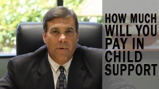 How much will I pay in child support?