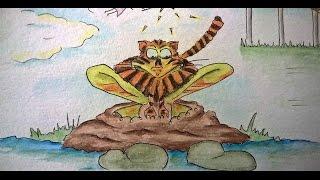 The Tiger Frog   a poem by Bev Clark   Illustrated by Abbey Pearson