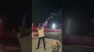 Diwali Cracker blast | Bullet bomb | Diwali celebrations | #shorts #trending #gun #creative #viral