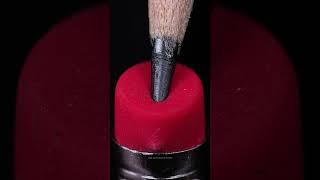 Pencil Tip Meets Eraser – Satisfying Macro Cutting ASMR