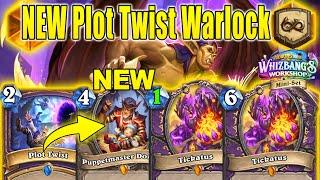 NEW Legendary Puppetmaster Dorian In Control Warlock At Whizbang's Workshop Mini-Set | Hearthstone