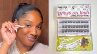 Easy Under-Lash Extensions  NO GLUE NEEDED | Winks by Aedell