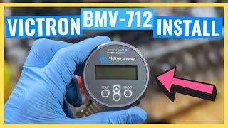 VICTRON BMV-712 Bluetooth Battery Monitor | HOW TO Install | DIY Lithium Battery Box Series