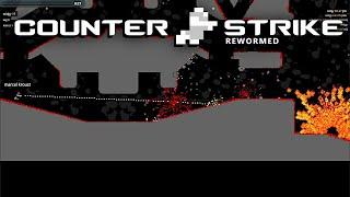 LIERO - cs_ash - Counter-Strike ReWormed Deathmatch - webliero.com GAMEPLAY