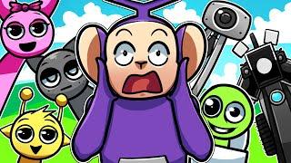 ESCAPE FROM SPRUNKI SKIBIDI! | Tinky Winky Plays: Sprunki Mods