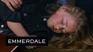 Emmerdale - Liv Has a Seizure and Collapses in the Cafe