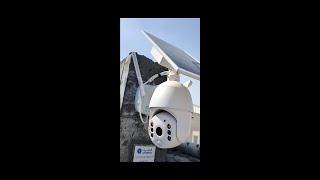 Installation 360 Solar Camera