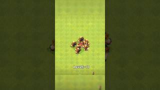 1 to Max Giant Evolution ||Clash of clan||#short #coc #clashofclans