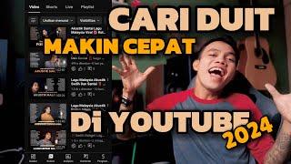 CARI UANG DI YOUTUBE JADI CEPAT