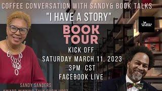 Coffee Conversations With Sandy and Book Talks Author Tour - Guest Dr. Eric Holmes