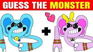 Guess The Monster By Voice & Emoji | Poppy Playtime Animation | Catnap, Dogday