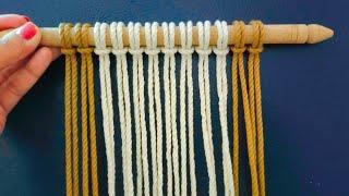 Macrame Simple Wall Hanging 2024 - Macrame - Macrame Wall Hanging New Design