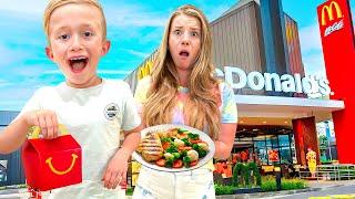 Letting Our Kids Decide Fast Food vs Moms Food!