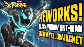 REWORKS Black Widow Ant-Man YellowJacket Swarm - MARVEL Strike Force - MSF