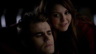 Stefan helping Elena study in history | Tvd Stelena Season 5 Episode 14