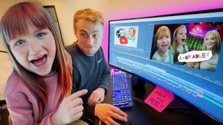 Made by: ADLEY    MY FiRST ViDEO EDiT!! Funny Barbie Story and my Vidsummit Fun with Nastya & Payton