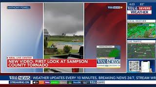 Tornado lands in Sampson Co., North Carolina: State wide preps for Tropical Storm Debby