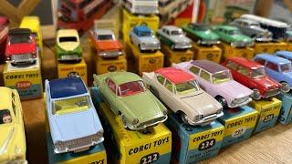 VINTAGE DIECAST MODEL CAR COLLECTION - AMAZING ORIGINAL CORGI & DINKY TOYS *1960s*