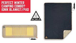 Winter Camping Essentials: Ignik Topside Blanket & Flipside Sleeping Pad (Dimensions, Thoughts)