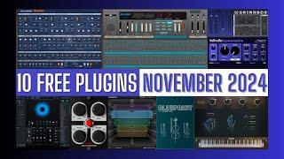 10 FREE Plugins - November 2024(Limited Time FREE, Update or NEW) Part 2