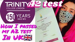 A2 test gese grade 3 | spouse visa extension uk 2023 | How to prepare a2 test| a2 uk trinity college