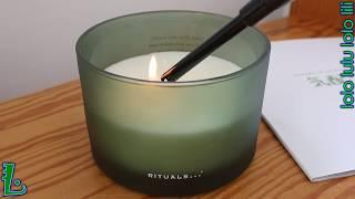 RITUAL OF CHADO FRAGRANCED GARDEN CANDLE : Matcha Tea & Bamboo | RITUALS haul