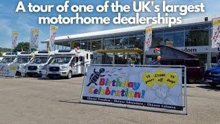 A TOUR OF KENTS LARGEST MOTORHOME DEALERSHIP : The One Motorhome channel