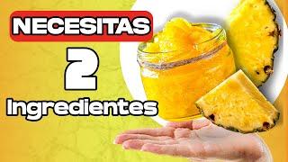 SOLO 2 ingredientes para preparar este DULCE DE PIÑA | Recetas de la abuela