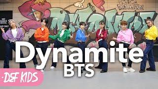 [Kpop 키즈댄스학원 No.1] BTS (방탄소년단) - Dynamite  안무 커버댄스 | Def Kids Kpop Dance Cover 데프 키즈 아이돌프로젝트