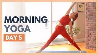 DAY 5: GROUND - 10 min Morning Yoga Stretch – Flexible Body Yoga Challenge