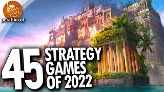 Strategy games released in 2022 | Best of RTS, turn based, base building, survival and space combat