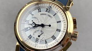 Breguet Marine Chronograph 5827BA/12/5ZU Breguet Watch Review