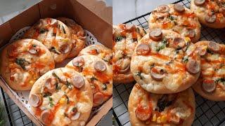 Buatnya Mudah!! Resep Pizza Mini Ekonomis Lembut Dan Gurih Seenak Pizza Hut