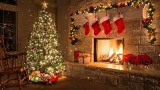 Christmas Jazz Music with a Fireplace  Instrumental Christmas Jazz Songs Jazz Christmas Music 2023