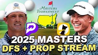 2025 Masters DFS + Prop Preview : Weather, GPP Strategy, Outright Bets, Prize Picks + Underdog Props