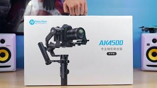 FeiyuTech AK4500 Gimbal Unboxing & Hands-On