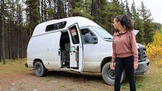 Don't wait for the BAD PEOPLE  | SOLO van life traveling the Alaska Highway