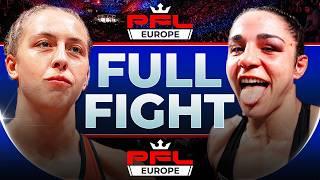 Flyweight Title Decider!  | Dakota Ditcheva vs Valentina Scatizzi | Full Fight | PFL Europe 4