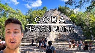 The Mayan Ruins in Coba Mexico are the TALLEST in the Yucatan Peninsula