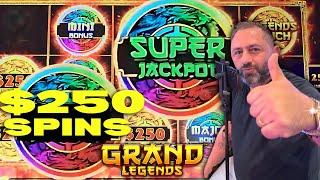 OMG! THE ENTIRE CASINO WAS SHOCKED FROM THESE $250 BET BONUSES!