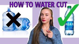 HOW TO WATER CUT  for a powerlifting meet