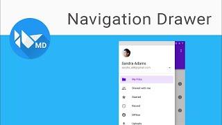 Kivy Tutorial 12 - Navigation Drawer  | KivyMD