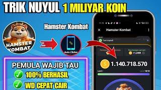 1 MILLIAR KOIN !! UPDATE CARA CEPAT DAPAT BANYAK KOIN DI HAMSTER KOMBAT | CARA MAIN HAMSTER KOMBAT