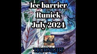 Yu-Gi-Oh! Ice Barrier Runick July 2024