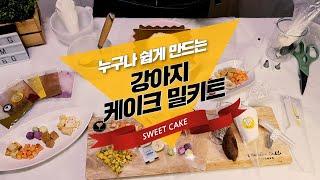 애견의 민족 강아지 수제맛ZiP / 누구나 쉽게 만드는 강아지 케이크 밀키트