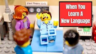 When You Learn Another Language | LEGO Stop Motion